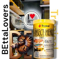 Tropical Insect Menu Flakes Pul Balık Yemi 100 ML